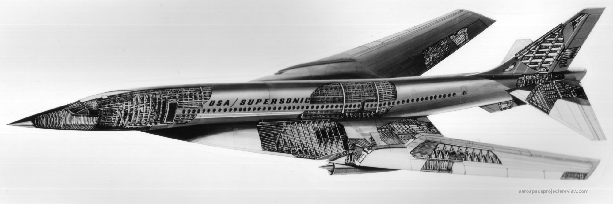 Boeing 733 SST Cutaway - Aerospace Projects Review Blog.